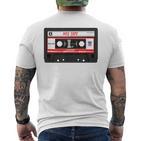 Classic Cassette Vintage Oldschool T-Shirt mit Rückendruck