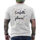 Confetti Please Confetti Please T-Shirt mit Rückendruck