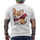 Corgi Geschenke Für Corgi-Liebhaber Corgi Damen Corgi Dog T-Shirt mit Rückendruck