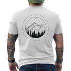 Die Berge Rufen Berge Die Berge Rufen Mountains S T-Shirt mit Rückendruck