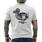 Dodo Bird Print T-Shirt mit Rückendruck