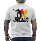 Eishockey Deutschland Trikot T-Shirt mit Rückendruck