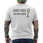 Hokus Pokus Sekchen Modus Fun T-Shirt mit Rückendruck