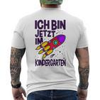 Kinder Kurzärmliges Herren-T-Kurzärmliges Herren-T-Shirt Ich Bin Jetzt Im Kindergarten - Einschulungsgeschenk