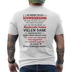 An Meinen Tollen Schwiegersohn Ich Habe Dir Nicht Das Light T-Shirt mit Rückendruck