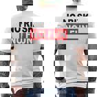 No Risk No Fun Sport Motivations T-Shirt mit Rückendruck