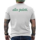 All Paletti – Baucholl Spaghetti X Livelife – 2 Sides T-Shirt mit Rückendruck