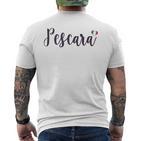 Pescara T-Shirt mit Rückendruck