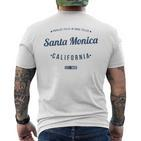 Santa Monica Kalifornienintage-Souvenir Ca Santa Monica T-Shirt mit Rückendruck