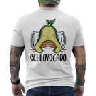 Schlavocado Pyjamas Avocado T-Shirt mit Rückendruck