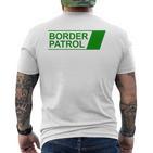 Us Border Patrol T-Shirt mit Rückendruck