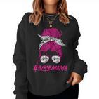 Böse Alte Frau Mama Totenkopf Sweatshirt Frauen