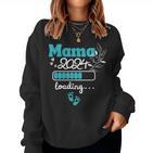 Mama 2024 Loading Geschenkideen Werdende Mama Für Muttertag Sweatshirt Frauen