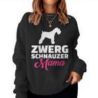 Miniature Schnauzer Mama Sweatshirt Frauen