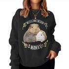 Women's Guinea Pig Mama Sweatshirt Frauen