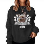 Yorkshire Terrier Dog Mama Dog Holder Sweatshirt Frauen