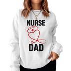 Krankenschwester Papa Frauen Krankenschwester Pflege Nursing Student Sweatshirt Frauen