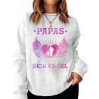 Papas Girl Ich War Einmal Sein Angel Jetzt Ist Er Meiner Hooded Jacket S Sweatshirt Frauen