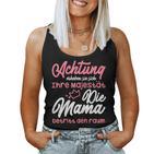 Achtung Erheben Sie Sich Ihre Majestät Mum Mother's Day Tank Top Frauen