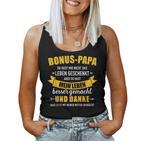 Bonus Papa Leben Besser Gemacht Stepdaughter Tank Top Frauen