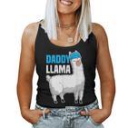 Daddy Llama Bester Papa Aller Zeiten Dada Father's Day Tank Top Frauen