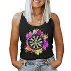 Dart Player Women's Dartboard Dartboard Retro Tank Top Frauen