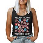 Driving Teacher Driving School Teacher Tank Top Frauen