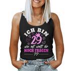 Ich Bin 29 Wie Oft Wollt Ihr Noch Frage 30 Geburtstag Women's S Tank Top Frauen