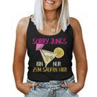 Women's Mallorca Saufen Sayings Henergeben Jga Tank Top Frauen