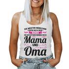 Die Wichtigen Nennen Mich Mama Und Oma Mama Grandma Gray Tank Top Frauen