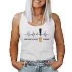 Heartbeat Beer Drinking  Jga Tank Top Frauen