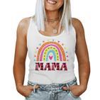 Regenbogen Mama Für Damen Lustige Muttertag Regenbogen Mama Tank Top Frauen