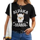 Alpaca Mama Lama T-shirt Frauen