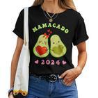 Lustige Mamacado Für Mama 2024 Schwangerschafterkünden T-shirt Frauen