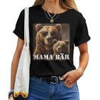 Mama Bär Geschenk Zum Muttertag & Geburtstag Beste Mama T-shirt Frauen