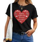 Mama Willst Du Papa Heiren Kinder Marriage Proposal Engagement T-shirt Frauen