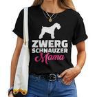 Miniature Schnauzer Mama T-shirt Frauen