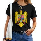 Romania Romania Romanian Eagle T-shirt Frauen