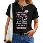 Sisters Die Nicht Saufen Wie Katheter Die Nicht Laufen T-shirt Frauen