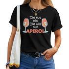 Women's Aperol Spritz Summer Cocktail Aperol Mama T-shirt Frauen