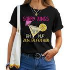 Women's Mallorca Saufen Sayings Henergeben Jga T-shirt Frauen