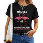 Women's Weinsekt Mädchen Wir Muss Aufaufaufhören We Have To Stop Beep Less T-shirt Frauen