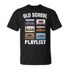 80Er 90Er Mixtape Playlist Kassette Oldschool  T-Shirt