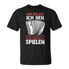 Accordion Play Accordion Player Concertina Music T-Shirt