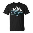 Allgäu Berge Wandern Klettern T-Shirt