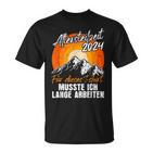 Altersteilzeit 2024 Pension Retirement T-Shirt