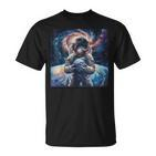 Astronauten Galaxie Weltraum Planeten Weltall Astronaut T-Shirt
