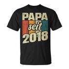 Bester Papa Seit 2018 German T-Shirt