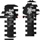 Bicycle Helmet Cyclist Skull Biker Bicycle T-Shirt