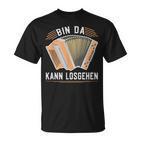 Bin Da Kann Losgehen Steirian Harmonica Squeeze T-Shirt